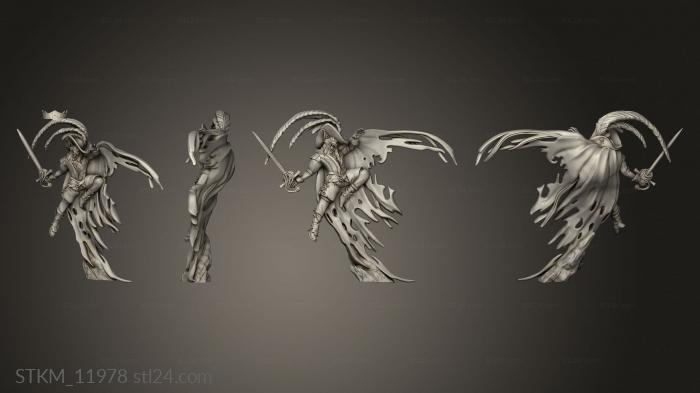 Figurines heroes, monsters and demons (Halloween Dark Fairy Tales Puss in Boots, STKM_11978) 3D models for cnc