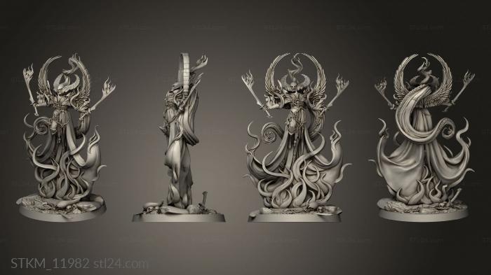 Figurines heroes, monsters and demons (Altanarion The Ever Reborn King, STKM_11982) 3D models for cnc