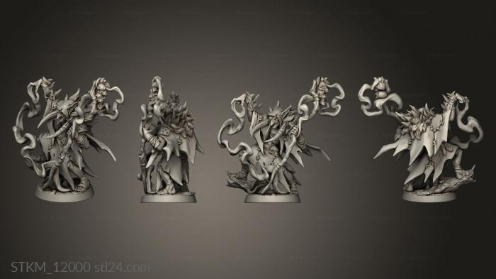 Figurines heroes, monsters and demons (Blackrazor Bogracs Murky Tongue, STKM_12000) 3D models for cnc