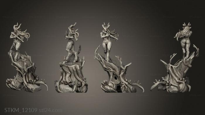 Figurines heroes, monsters and demons (Arverian Woodkeepers Nihae Pinup Tree, STKM_12109) 3D models for cnc