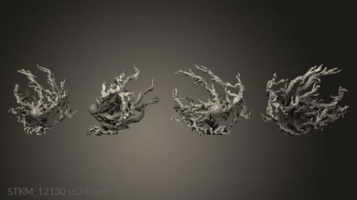 Figurines heroes, monsters and demons (Aspects Terra Living Fire Spell, STKM_12130) 3D models for cnc