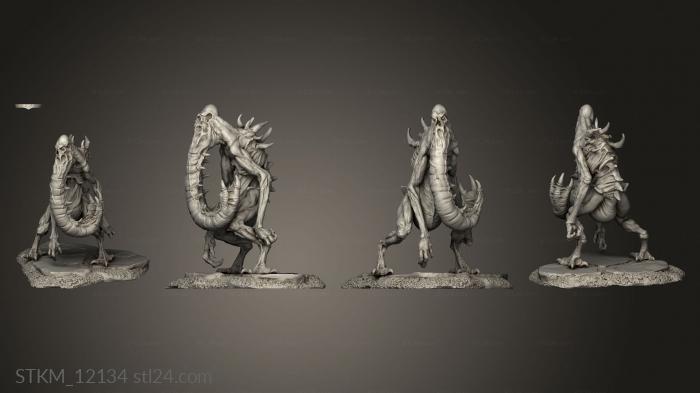 Figurines heroes, monsters and demons (Bloodsuckers, STKM_12134) 3D models for cnc