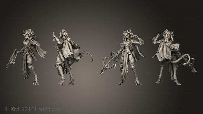 Figurines heroes, monsters and demons (Atlas Tails from the Garden Lantris Silvereye rangerrat, STKM_12141) 3D models for cnc