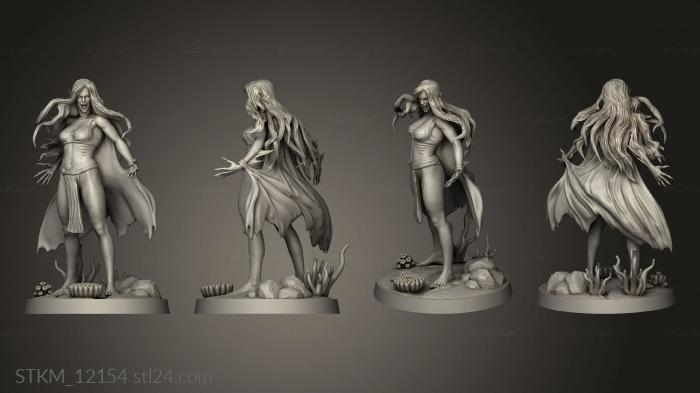 Статуэтки герои, монстры и демоны (Кровные Лорды Вампирского Роста, STKM_12154) 3D модель для ЧПУ станка