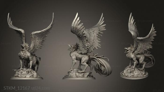 Figurines heroes, monsters and demons (Baltic Mythology Aitvaras, STKM_12167) 3D models for cnc