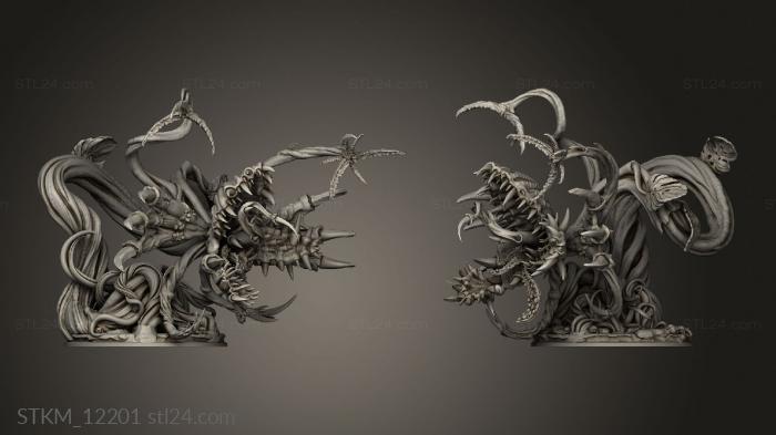 Figurines heroes, monsters and demons (Corrupted Wood Verdant Doom VD, STKM_12201) 3D models for cnc