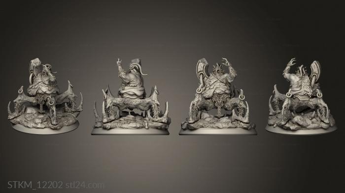 Figurines heroes, monsters and demons (Boss Magoth The Martyromancer, STKM_12202) 3D models for cnc