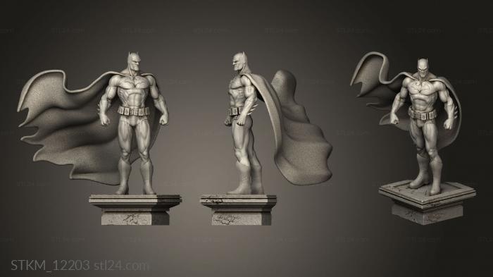 Figurines heroes, monsters and demons (Batman Gabriel Risco, STKM_12203) 3D models for cnc