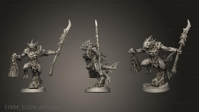 Figurines heroes, monsters and demons (Death Tide Judkins, STKM_12226) 3D models for cnc