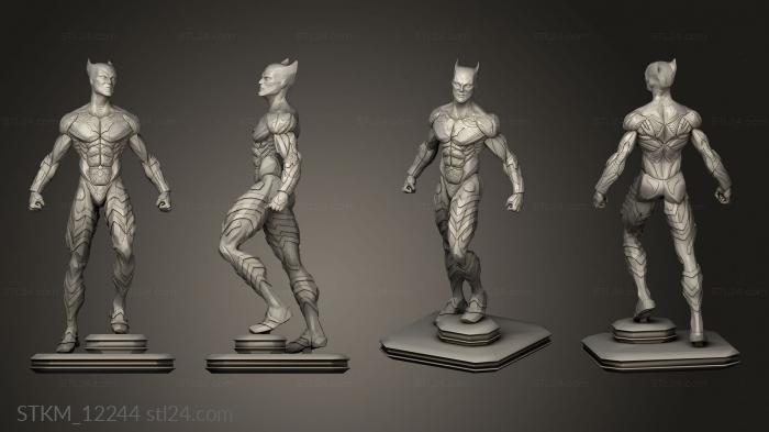 Figurines heroes, monsters and demons (batman beyond figure Statue Tsaber, STKM_12244) 3D models for cnc