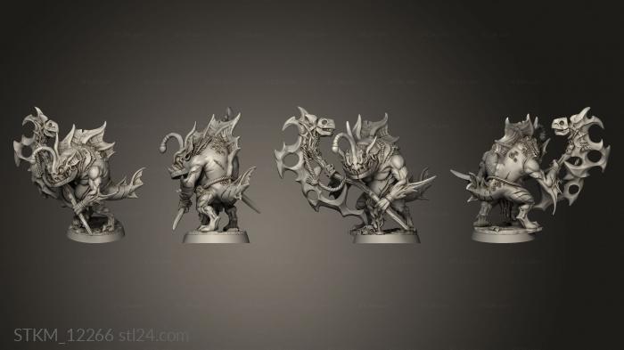 Figurines heroes, monsters and demons (Death Tide Judkins Pope Blobulbla, STKM_12266) 3D models for cnc