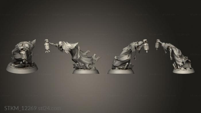 Figurines heroes, monsters and demons (BAM Wraiths Wraith Lantern, STKM_12269) 3D models for cnc