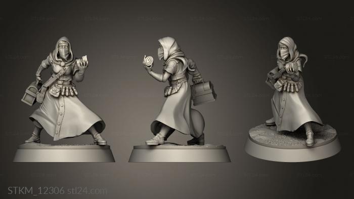 Figurines heroes, monsters and demons (Battlefield Medics Medic, STKM_12306) 3D models for cnc