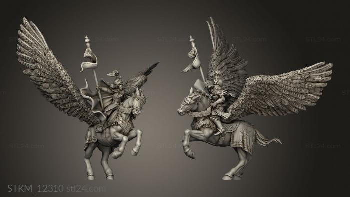 Figurines heroes, monsters and demons (Arabian Nights Emir Raheem IV, STKM_12310) 3D models for cnc