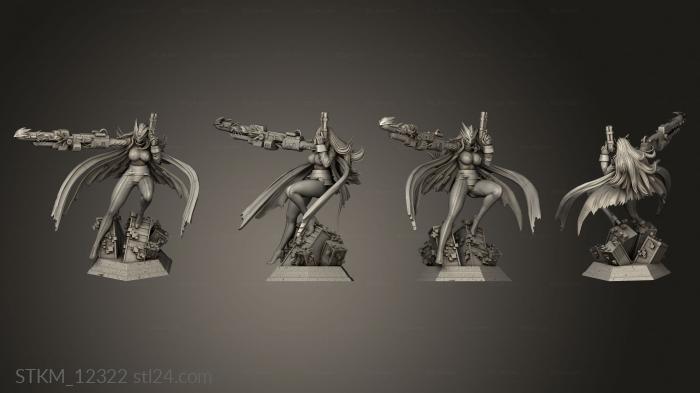 Figurines heroes, monsters and demons (Beelston NSFW, STKM_12322) 3D models for cnc