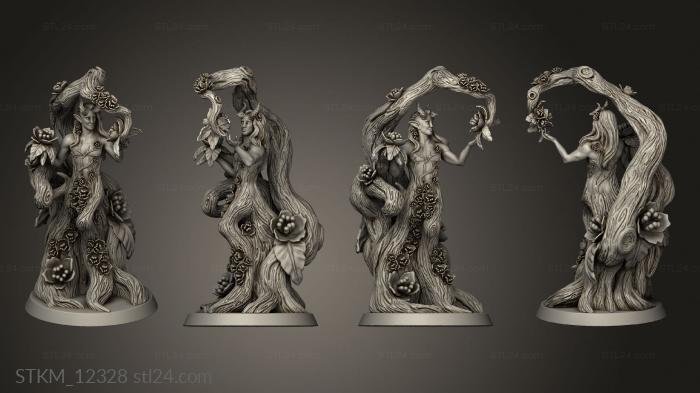 Figurines heroes, monsters and demons (Bella Nacht Aviv, STKM_12328) 3D models for cnc
