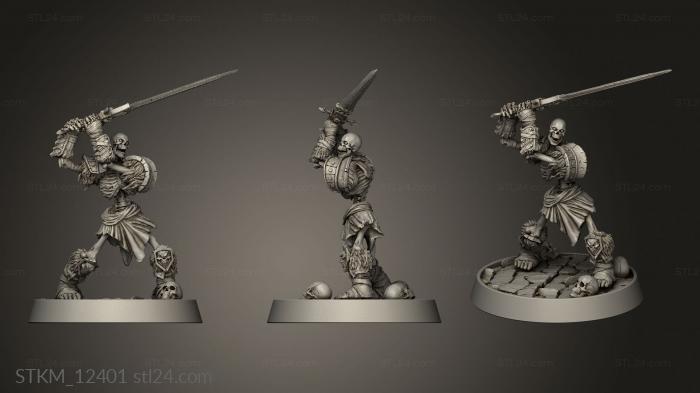 Figurines heroes, monsters and demons (Bone Grunt Outer Deadmarsh, STKM_12401) 3D models for cnc