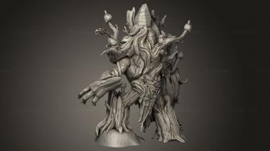 Figurines heroes, monsters and demons (Bloodfields Bramble Hive, STKM_12406) 3D models for cnc