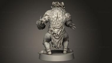 Figurines heroes, monsters and demons (Bugbear Mage, STKM_12427) 3D models for cnc