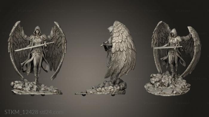 Figurines heroes, monsters and demons (City Portals Planetar, STKM_12428) 3D models for cnc