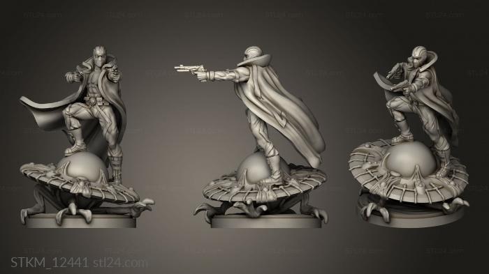 Figurines heroes, monsters and demons (Brain Xeon Phantomex BX, STKM_12441) 3D models for cnc