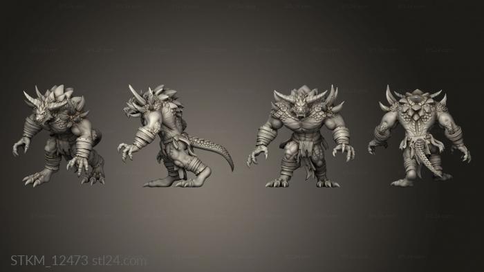 Figurines heroes, monsters and demons (Drakkisath Wyrm Wracked Atrocity, STKM_12473) 3D models for cnc
