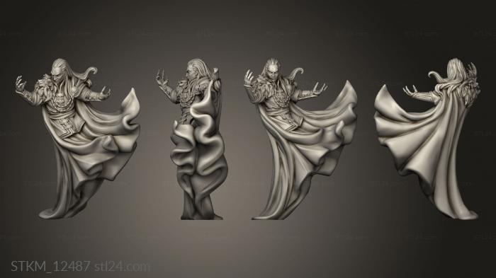 Figurines heroes, monsters and demons (Characters VAMPIRE LORD VVM, STKM_12487) 3D models for cnc