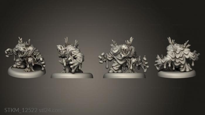 Figurines heroes, monsters and demons (Bushido the Game Bog Kami, STKM_12522) 3D models for cnc