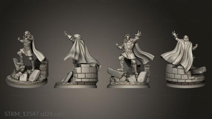 Figurines heroes, monsters and demons (Doctor Doom Dr Bad Vibes dd, STKM_12547) 3D models for cnc