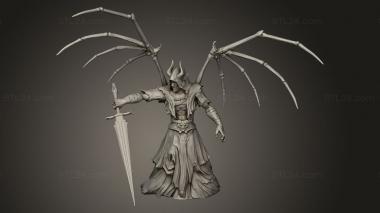 Figurines heroes, monsters and demons (Demonic Feast Reaper, STKM_12584) 3D models for cnc