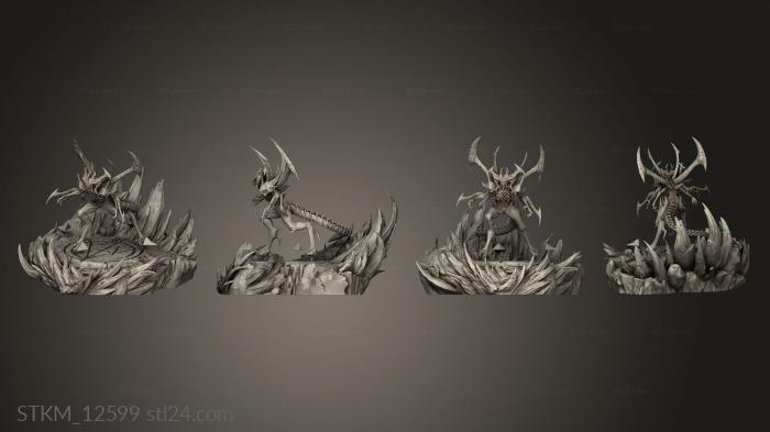 Figurines heroes, monsters and demons (Diablo Prime, STKM_12599) 3D models for cnc