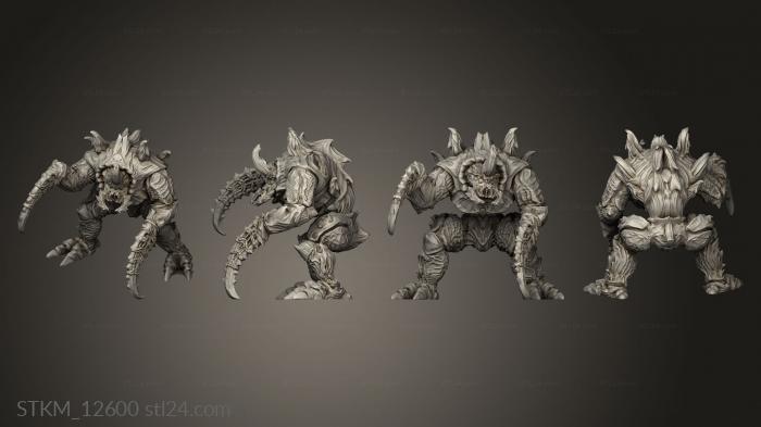 Figurines heroes, monsters and demons (Bugs bug hulked, STKM_12600) 3D models for cnc