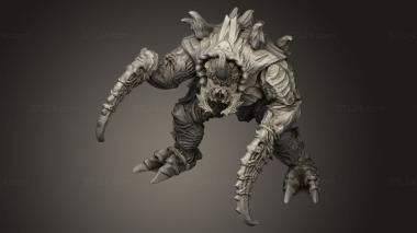 Figurines heroes, monsters and demons (Bugs bug hulked, STKM_12600) 3D models for cnc