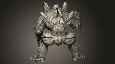 Figurines heroes, monsters and demons (Bugs bug hulked, STKM_12600) 3D models for cnc