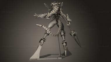 Figurines heroes, monsters and demons (Mecha Knight Odessa, STKM_12624) 3D models for cnc