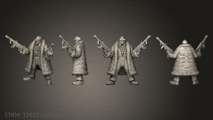 Статуэтки герои, монстры и демоны (Персонажи мандука-да-прайя, STKM_12633) 3D модель для ЧПУ станка