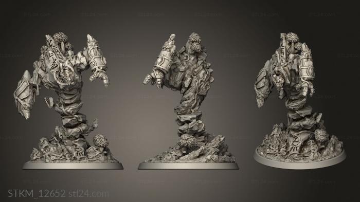 Figurines heroes, monsters and demons (City Portals Adorned Earth Elemental AC, STKM_12652) 3D models for cnc