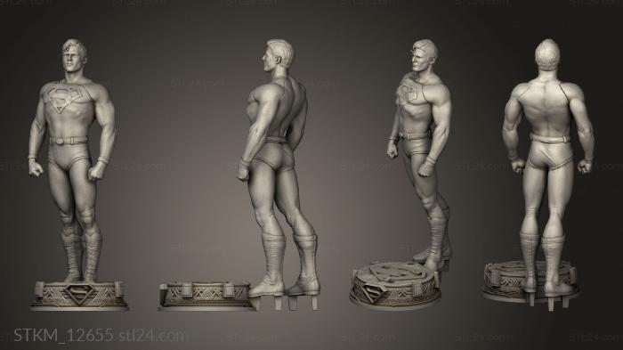 Figurines heroes, monsters and demons (Statue One, STKM_12655) 3D models for cnc