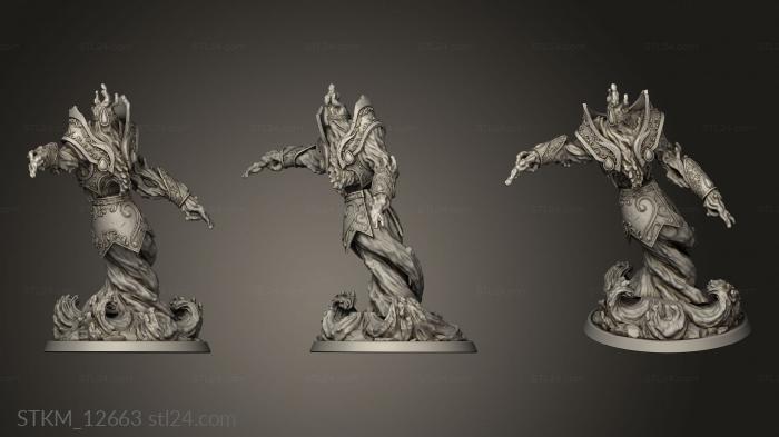 Figurines heroes, monsters and demons (City Portals Adorned Water Elemental AC, STKM_12663) 3D models for cnc