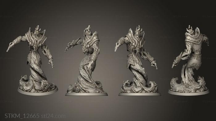 Figurines heroes, monsters and demons (City Portals Adorned Water Elemental FN AC, STKM_12665) 3D models for cnc
