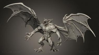 Figurines heroes, monsters and demons (Viktor Vampire Monster, STKM_12676) 3D models for cnc