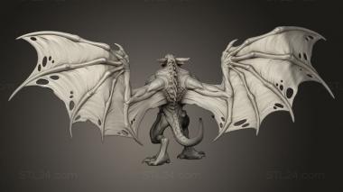 Figurines heroes, monsters and demons (Viktor Vampire Monster, STKM_12676) 3D models for cnc