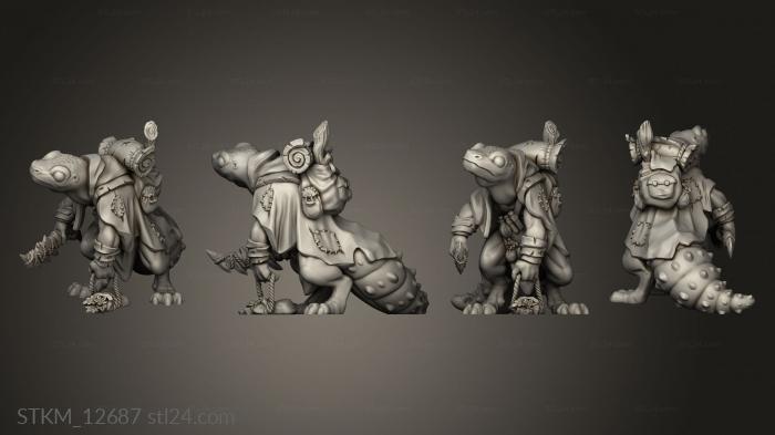 Figurines heroes, monsters and demons (Codex Universalis Kha Tribe This the Herbalist rep, STKM_12687) 3D models for cnc