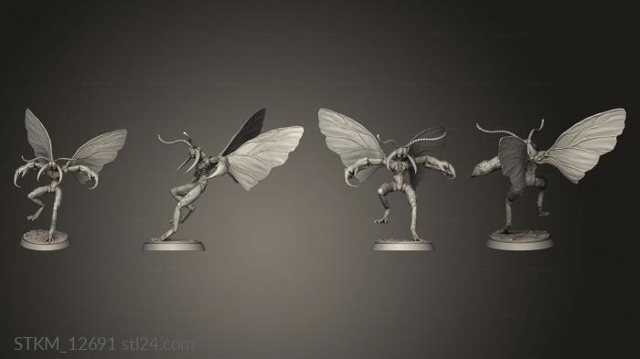 Figurines heroes, monsters and demons (Colony Barnacle Rebhem, STKM_12691) 3D models for cnc