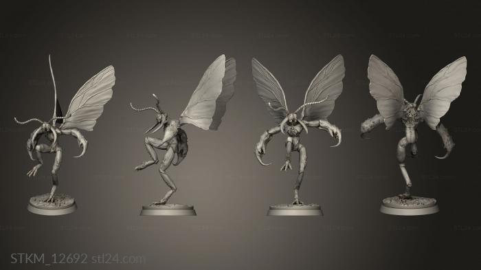 Figurines heroes, monsters and demons (Colony Barnakol Visgor, STKM_12692) 3D models for cnc