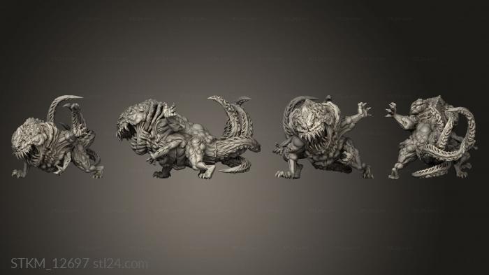 Figurines heroes, monsters and demons (ear the Void Fear Hope Crusher, STKM_12697) 3D models for cnc
