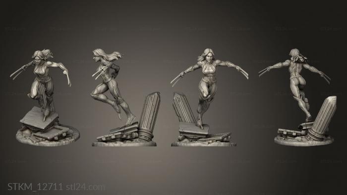 Figurines heroes, monsters and demons (Stabbing Toenails x, STKM_12711) 3D models for cnc