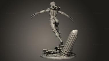 Figurines heroes, monsters and demons (Stabbing Toenails x, STKM_12711) 3D models for cnc