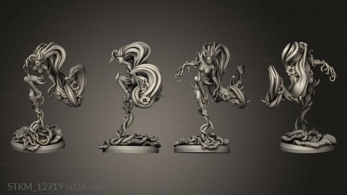 Figurines heroes, monsters and demons (Corrupted Wood Mortivinea Thornlocks Thor, STKM_12719) 3D models for cnc