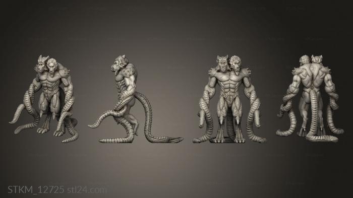 Figurines heroes, monsters and demons (Critters Demogorgon, STKM_12725) 3D models for cnc